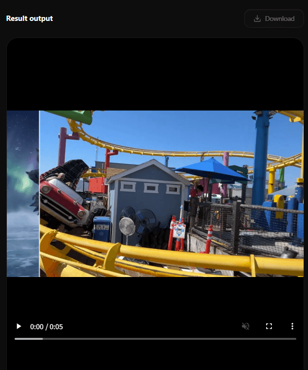 Generate a Ray 3.2 Video Edit export